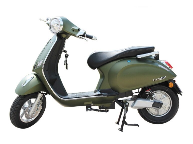 Xe Máy Điện Vespa đen nhám chính hãng bảo hành 3 năm #44 Xe Máy Điện Vespa đen nhám chính hãng bảo hành 3 năm
